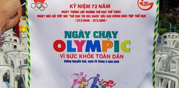 Chương trình “Ngày chạy Olympic vì sức khỏe toàn dân cấp Thành phố năm 2018”
